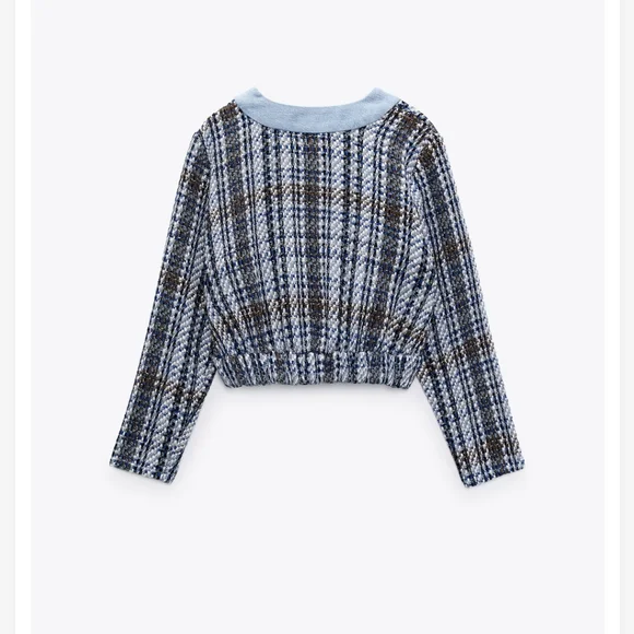 ✨Brand new Zara Combination Textured Crop Top(ONLY) - Picture 3 of 7